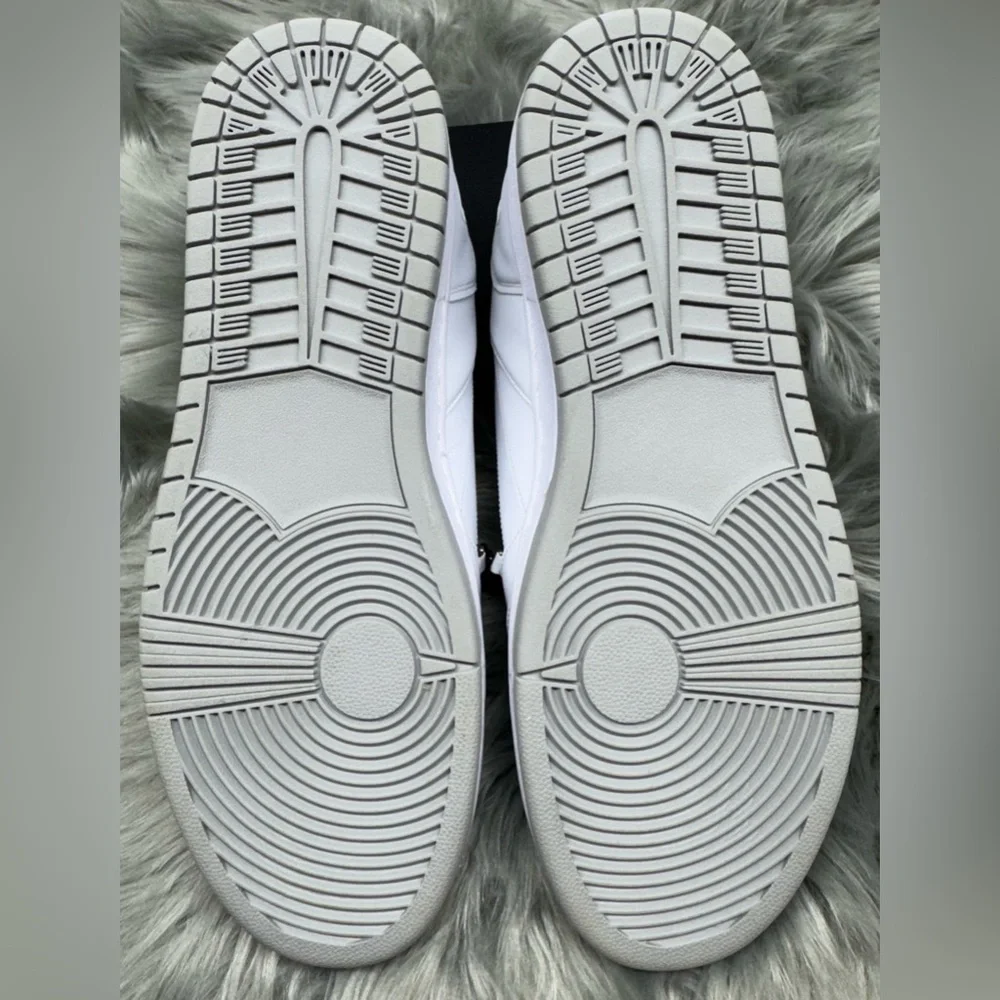 Brand X Court Classic (Toki) White Leather Sneakers Size 10.5